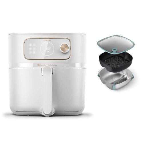 7000 serija „Airfryer Combi XXL Connected“ HD9876/25 | Philips veikals