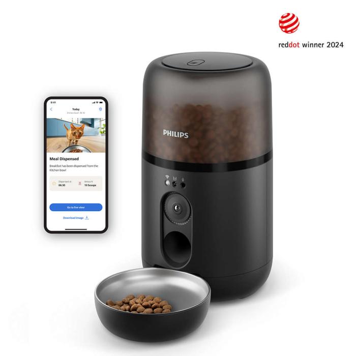 Pet Series Išmanioji šėrykla su kamera PAW5320/02 | Philips el.parduotuvė